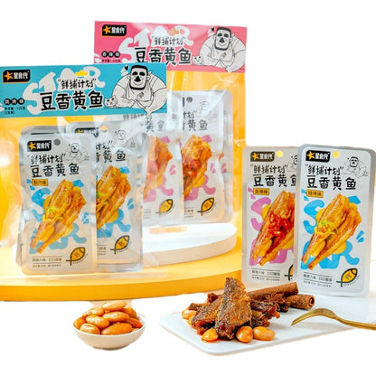 Ready to Eat Casual BBQ Flavor Bean Spice Yellowtail Spicy Snacks