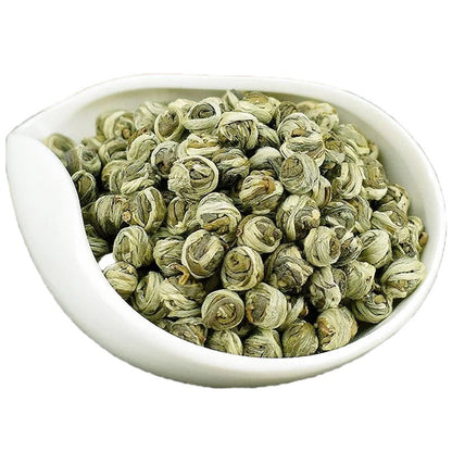 asmine Dragon Pearl Tea Chinese Green Tea Hand Rolled Flower Tea Premium