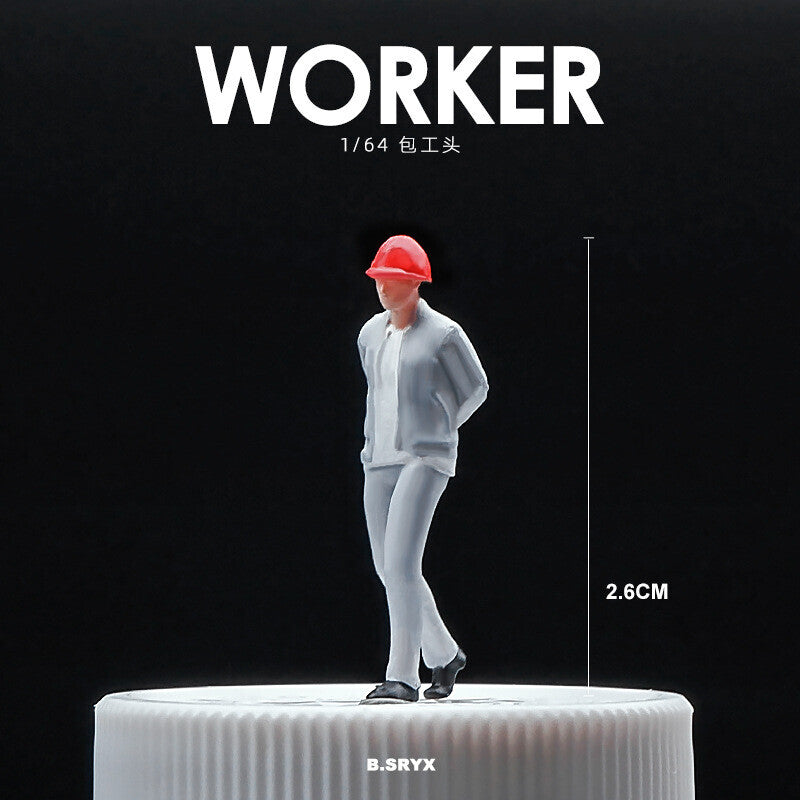 1/64 Figure Model Sexy Girl Model Boy Model City Street Mini Scene Doll