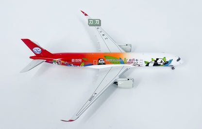 1:400 NGmodels SICHUAN AIRLINES AIRBUS A350-900 B-32AG Airplane Diecast Model