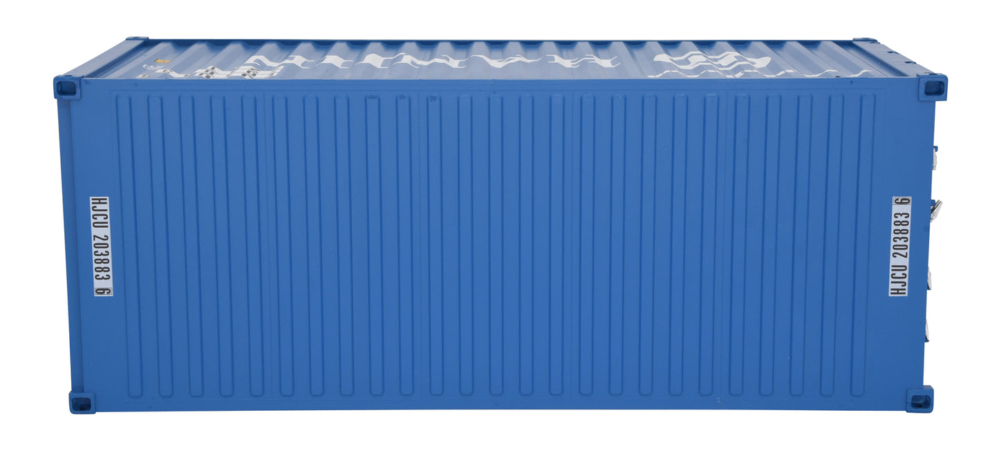 1:20 HANJIN Shipping Container Model ABS Resin & Wood