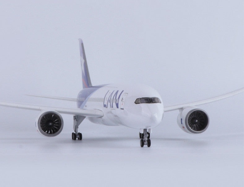 1:130 43CM LAN BOEING 787 Passenger Airplane Landing Gear Resin Aircraft Model