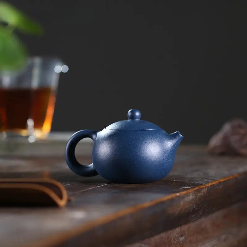 100ml Yixing Customized Handmade Purple Clay Teapots Shaped Infuser Tea Pot