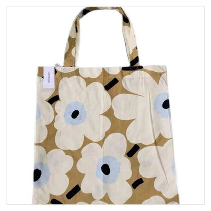 Fashion Colorful Elegant Canvas Unikko Poppy Tote Bag,Shopping Bag For Her