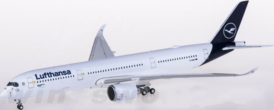 1:400 GeminiJets Lufthansa AIRBUS A350-900 Passenger Airplane Diecast Model