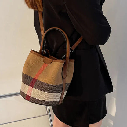 PU Leather Crossbody Bags Multi-function Shoulder Bags Bucket Bags