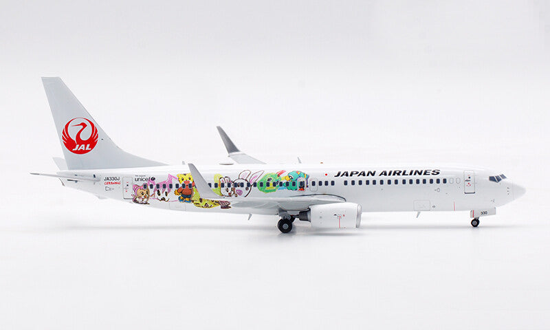 1:200 JC Wings JAPAN AIRLINES BOEING B737-800 Airplane Diecast Aircraft Model