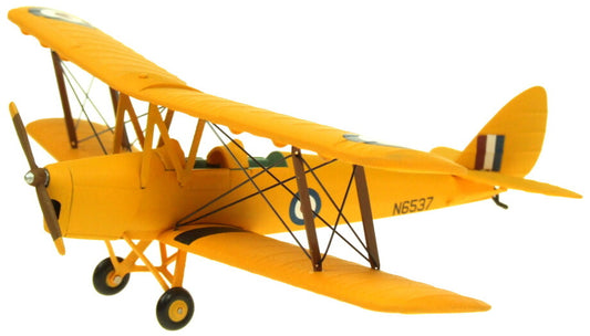 Aviation 72 DH82A Tiger Moth RAF Trainer N6537 1/72 diecast plane model aircraft