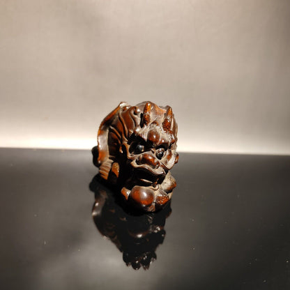 chinese dragon sculpture decor home decor statu Beautiful wood carving mini art