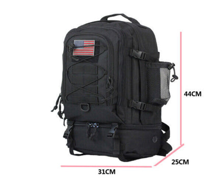 Man Military Tactical Backpack Outdoor Hunting Trekking Sport Bag Army Rucksack