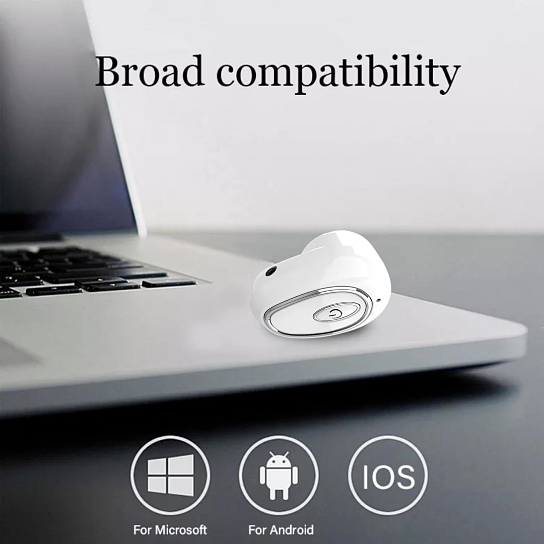 Wireless Bluetooth 5.0 Headphone Bone Conduction Earphone Mic Handsfree Earbuds