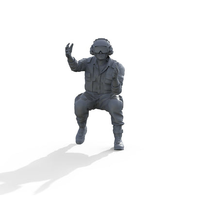 SSMODEL SSPR144400 1/144 Russian Modern Fighter Ground Crew 5pcs
