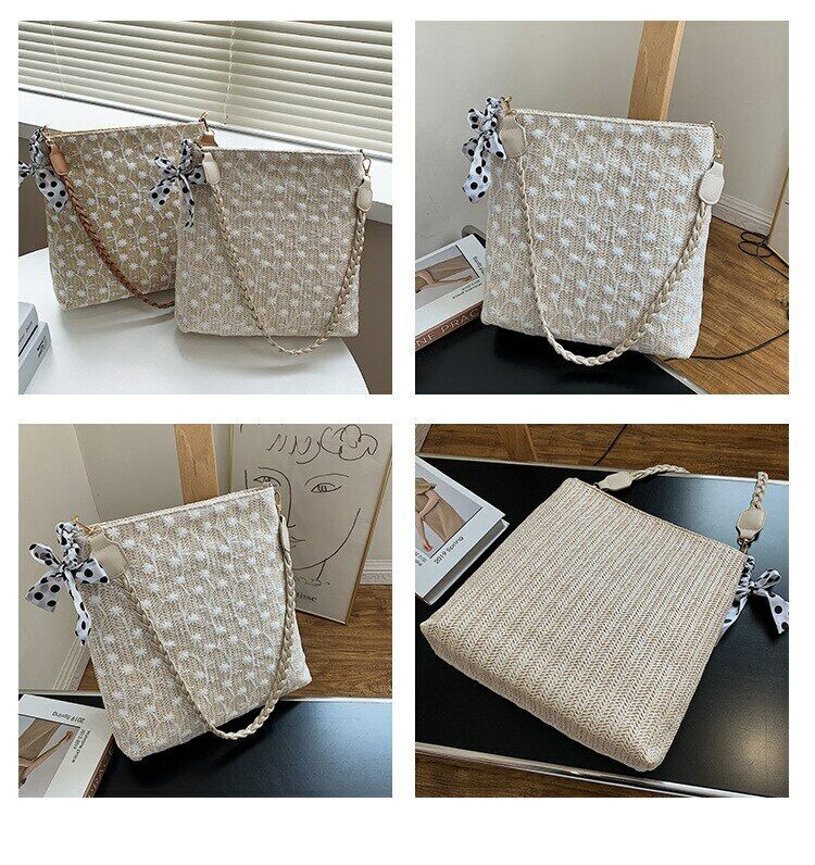 Trendy Fashion Korean Bucket Bags Large-capacity Casual Shoulder Bags Female New