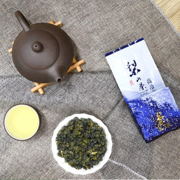Taiwan unique Oolong tea,Lishan Rich Sweet Fruit Oolong Tea,75g*10