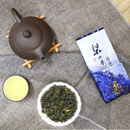 Taiwan unique Oolong tea,Lishan Rich Sweet Fruit Oolong Tea,75g*10