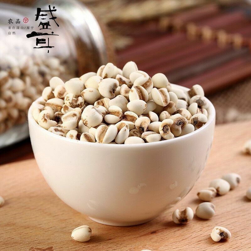 Chinese Food 盛耳 薏米 500g/袋 Shenger Coix Seed 小薏米仁薏仁米薏苡仁意米意仁米新货五谷杂粮 颗粒饱满
