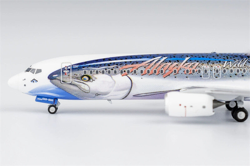NG Models 1:400 Alaska Airlines for Boeing B737-800/w N559AS Wild Alaska Seafood