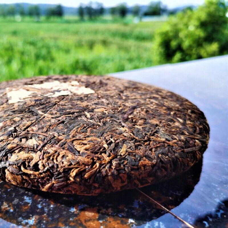 357g Ancient Tree Pu'er Tea Top Zhonghong Ying Yunnan Qizi Cake Tea Organic Tea