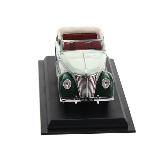 8cm Alloy Toy Gift 1/43 For Renault Suprastella France 1939 Finished Model