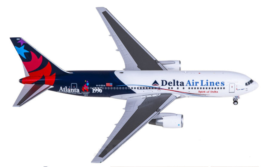 1:400 Z2MODEL Delta Air Lines Boeing 767-200 Passenger Airplane Diecast Model