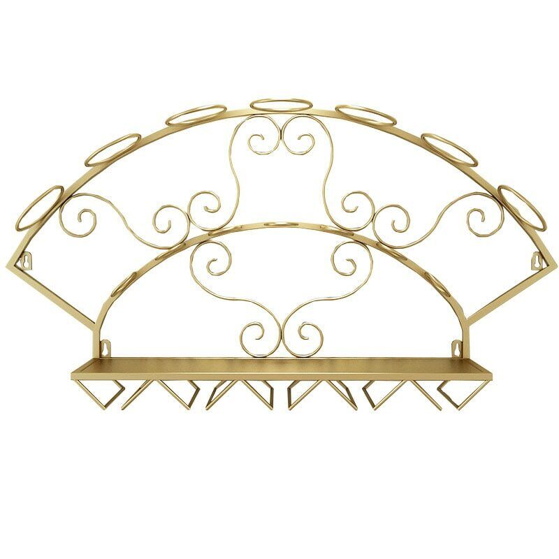 Wine Holder Rack Bottle Wine Bottle Display Rack Glassware Storage Shelf Whiskey