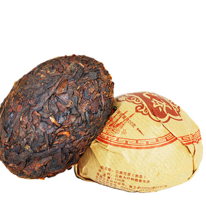 100g Premium Yunnan Puer Tea Old Tea Tree Pure Materials Pu Erh Black Ripe Tea
