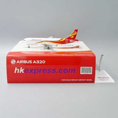 1:200 JC Wings Hong Kong Express Airbus A320 B-LPF Diecast Aircraft Model