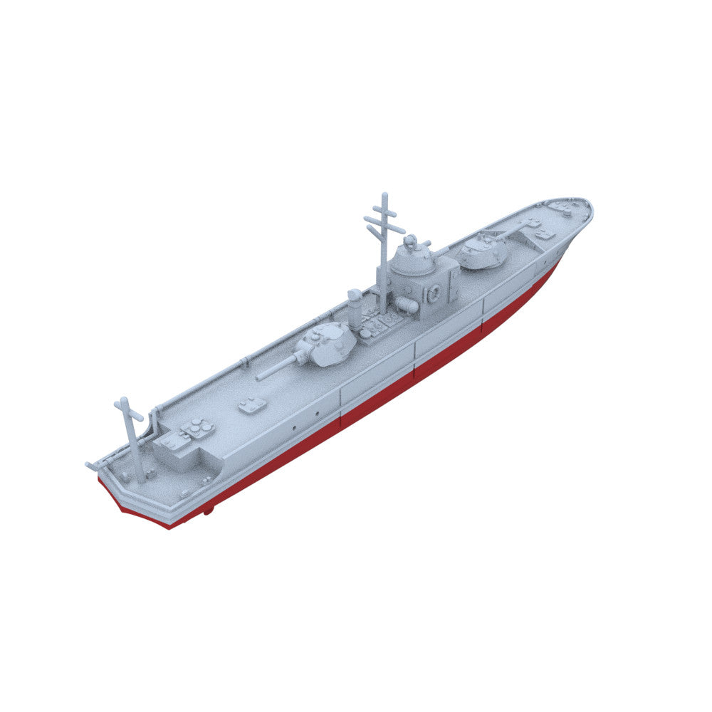 SSC700766S 1/700 Military Model Kit Soviet Pr.1124 Early Modification FULL HULL