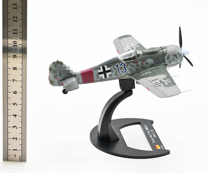 PLANES Germany for Focke FW 190A-8 1945 1/72 DIECAST Aircraft Pre-built Model