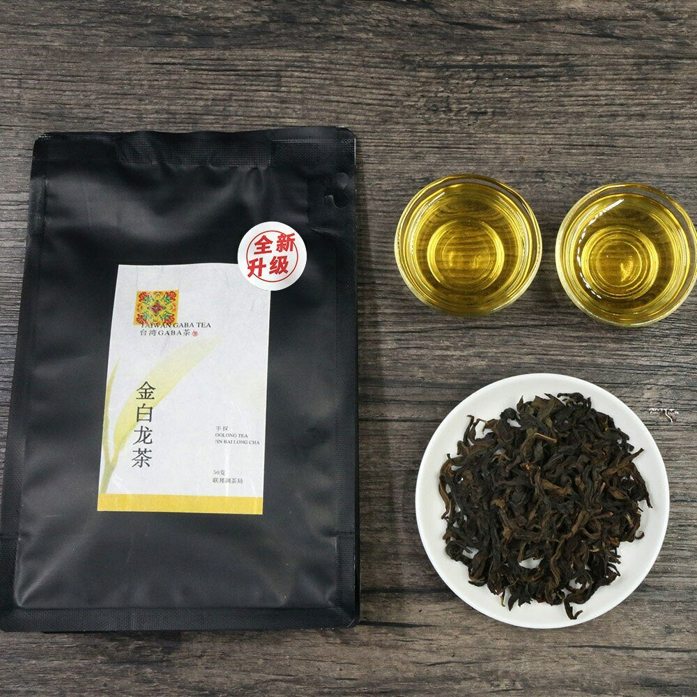 GABA Oolong Chinese Taiwan Tea High Mountain Tea Strips Shape GABA Tea