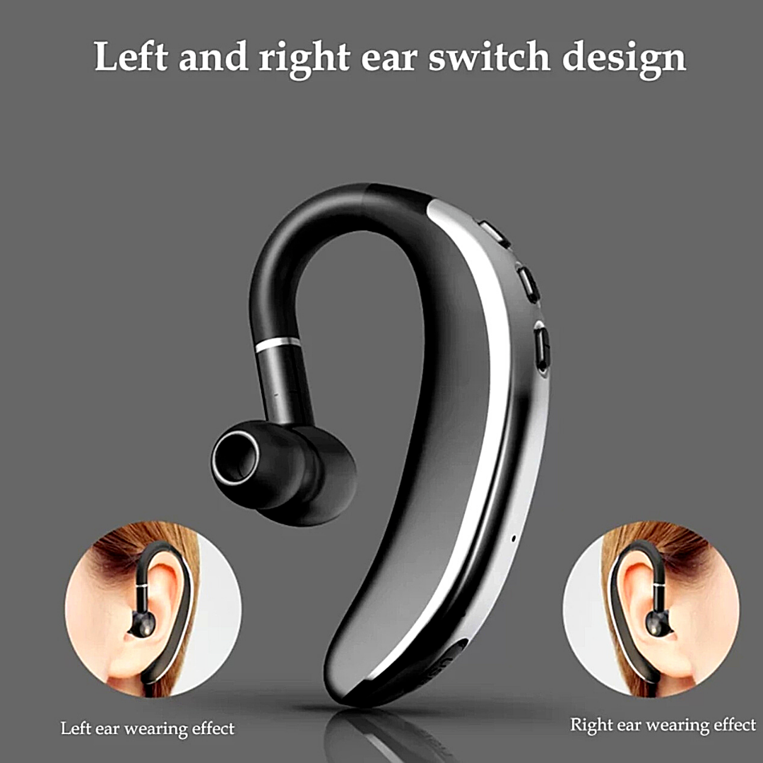 Wireless Bluetooth Handsfree Earphone Earhook Headset For Smart Phone Universal