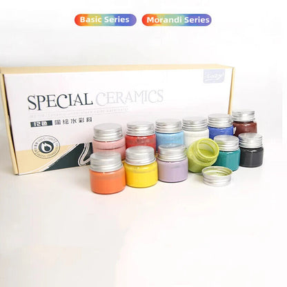 Pottery Underglaze Process Color Glazes Ceramics Painting Coloring Materials 25g
