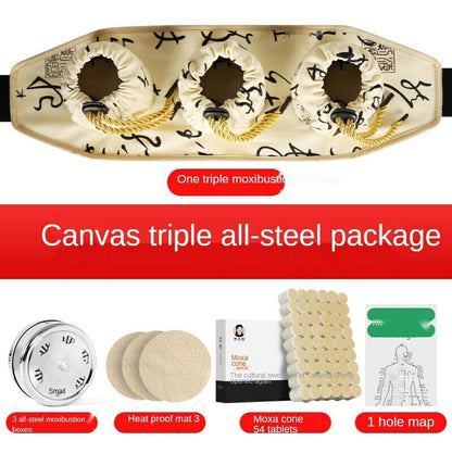 Moxa Smokeless Moxibustion Box Portable Health Whole Body Wormwood Pot Tool 艾灸艾草