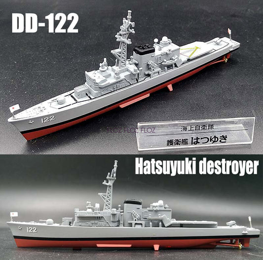 for JMSDF Japan Hatsuyuki DD-122 destroyer ship 1/900 diecast boat model