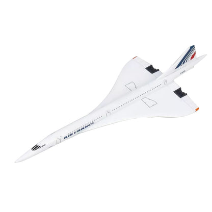 White Aircraft Plane Air France Concorde Plane Model Toy Diecast Collection