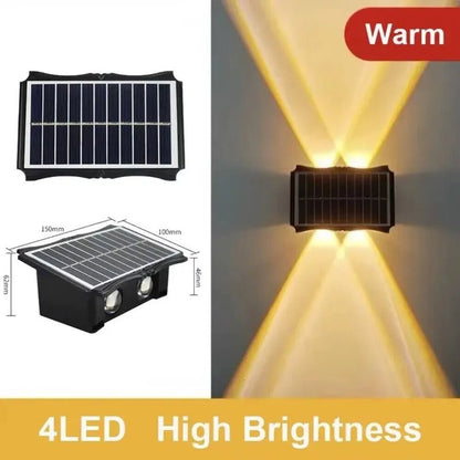 Solar String Lights Outdoor Waterproof – 50m RGB & Warm