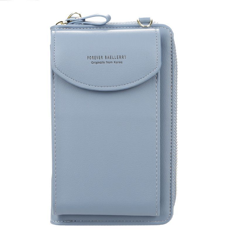 Wallet Shoulder Mini Synthetic Leather Bag Straps Phone Big Card Holders Handbag