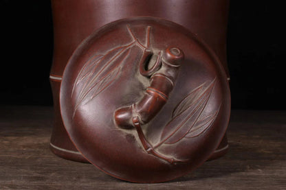 Handmade high-quality tea cans made from Yixing Purple Sand, China