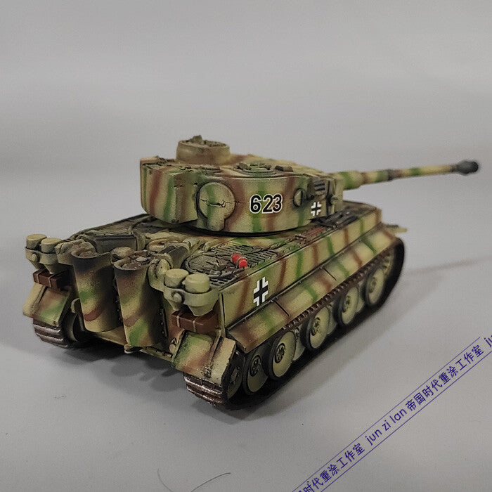 1/72 Tiger Type 1 Tank Model Striped Camo Tank Model