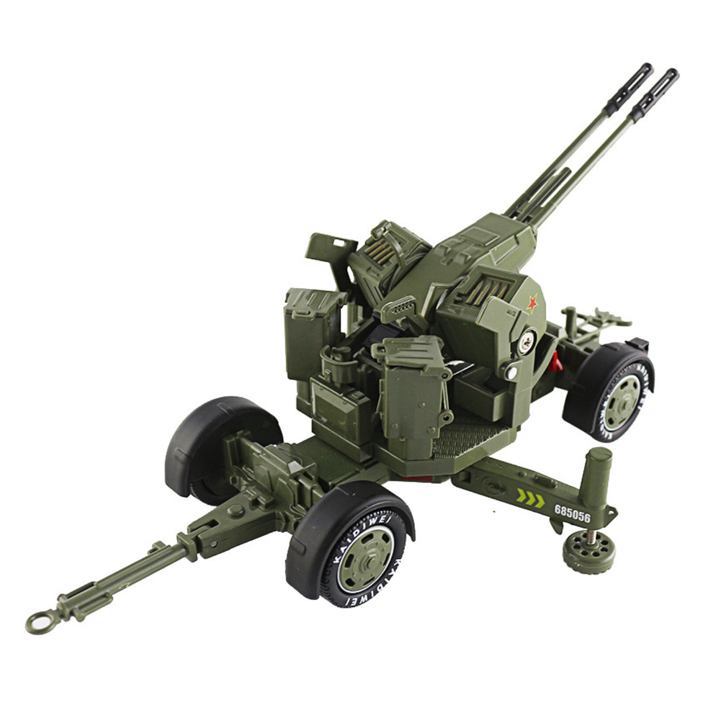 1/35 China PLA Type 90 35mm Double Barrel Antiaircraft Gun Military Model Gift