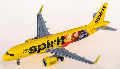1:200 JC Wings Spirit Airlines Airbus A320neo Airplane Diecast Aircraft Model
