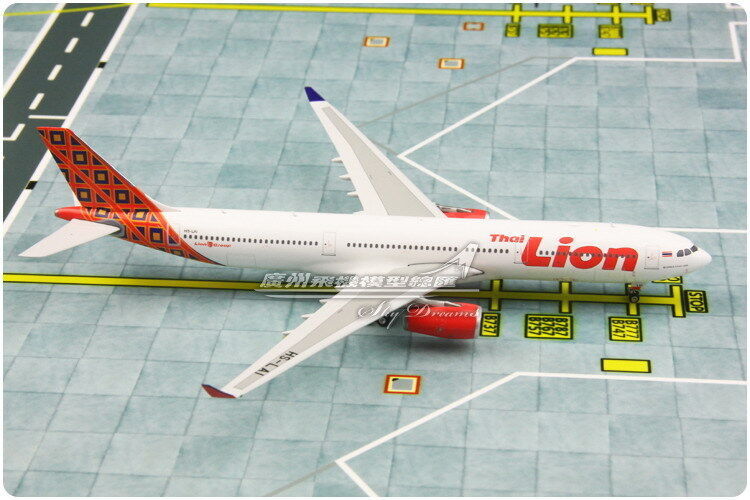 1:400 Phoenix Thai Lion AIRBUS A330-300 Passenger Airplane Plane Diecast Model