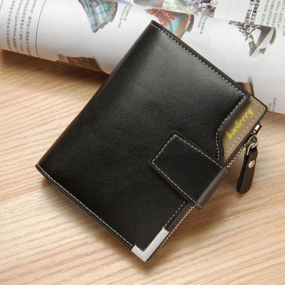 Men's Casual Leather Long Wallet Clutch Purse Bag ID Credit Card Holder Billfold