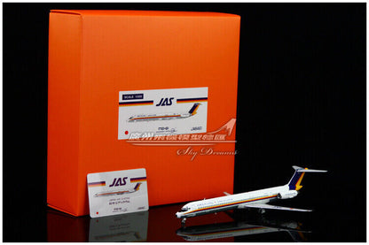 1:200 JC Wings JAS MCDONNELL DOUGLAS MD-81 Airplane Diecast Aircraft Plane Model