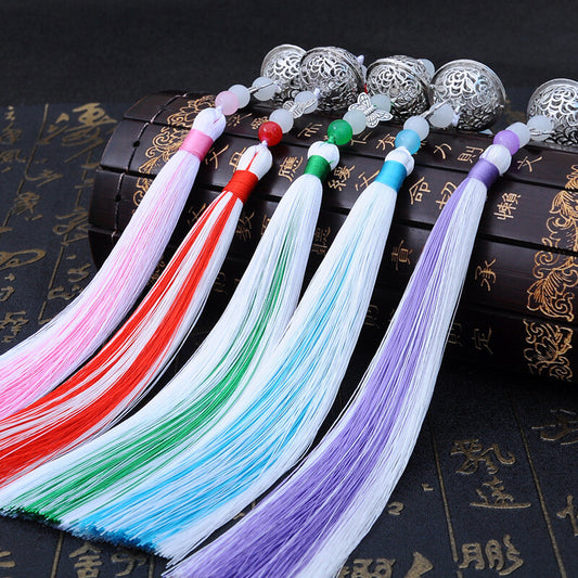36 cm Palace Bell Tassel Crafts Car Pendant Costume Accessories Home Decor Multi