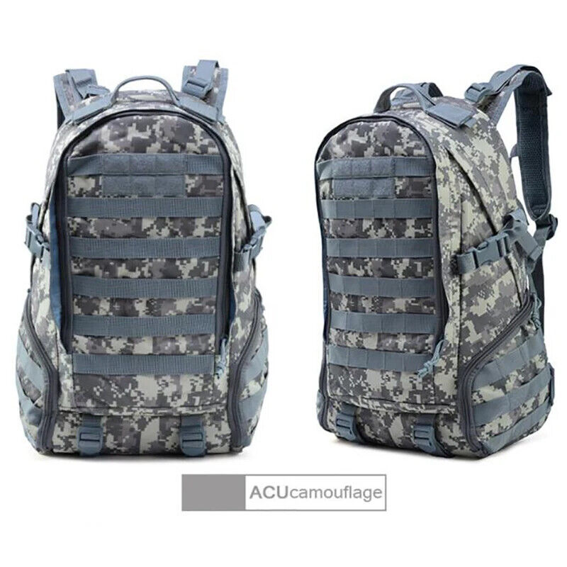 Army Tactical Backpack Pack Molle Bag Men's Outdoor Camping Hunting Rucksack