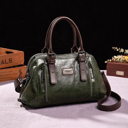Shoulder Bag Messenger Luxury Handbag Leather Crossbody Polyester Baguette Shape