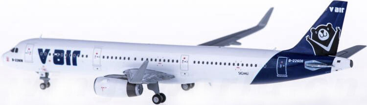 JC Wings V air for Airbus A321 B-22608 1/400 DIECAST Aircraft Pre-builded Model