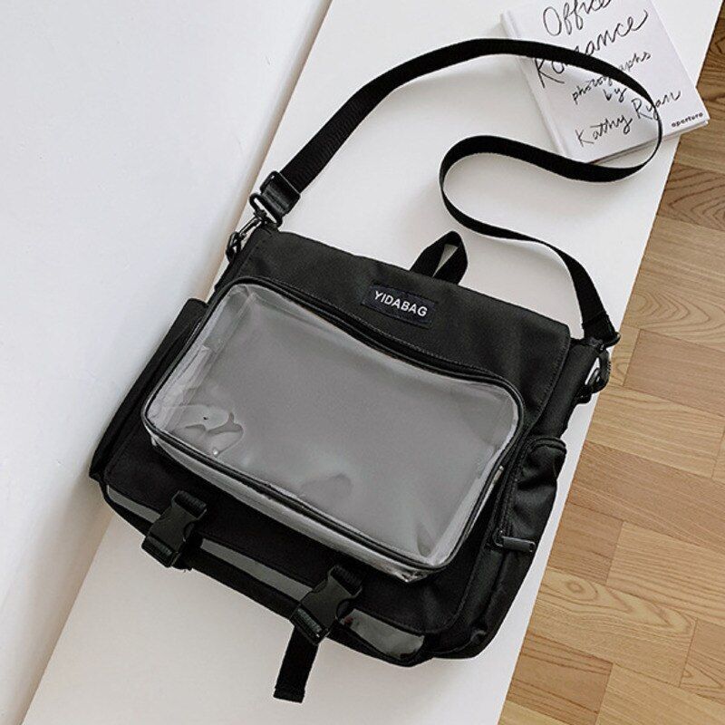 Backpack Clear Pocket Large Transparent Shoulder Bag Traveling 38*8.5*33 CM 1 PC