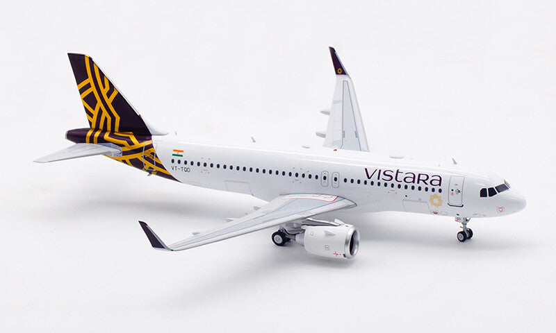 1:200 InFlight VISTARA AIRBUS A320NEO Passenger Airplane Diecast Aircraft Model